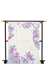 牡丹に菊